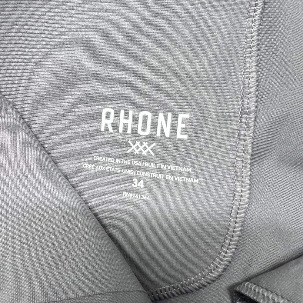 Rhone Commuter Pants Mens 35x29 Gray Flex-Knit Travel Chino Stretch Performance - Picture 5 of 12